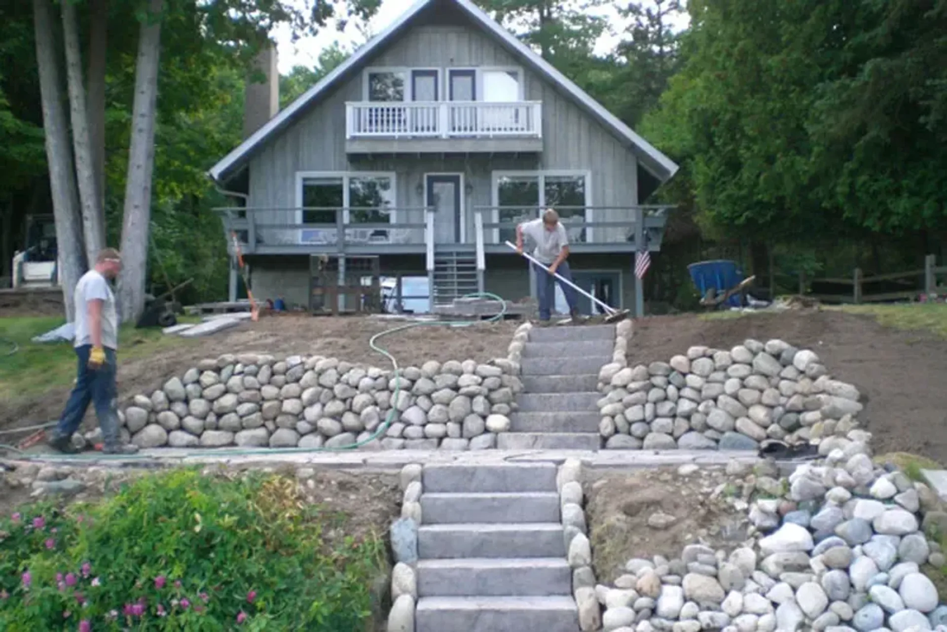 Hope Landscaping crew at work