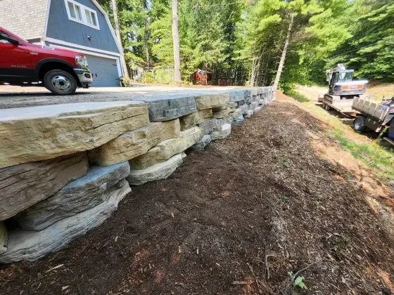 Seawalls project by Hope Landscaping LLC