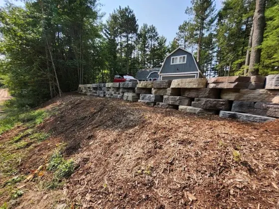 Seawalls project by Hope Landscaping LLC